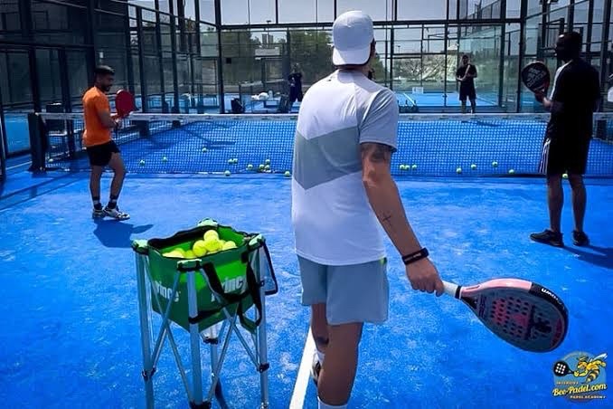 Antoine Kay, coach de padel