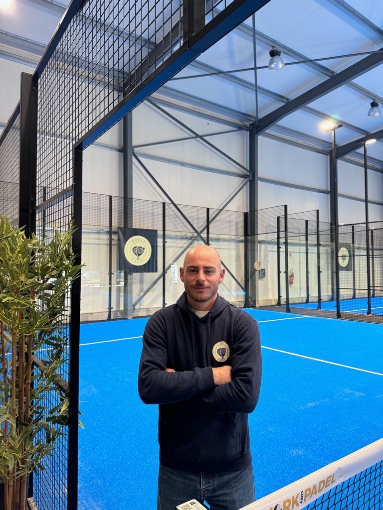 Loic Moeglin, coach de padel